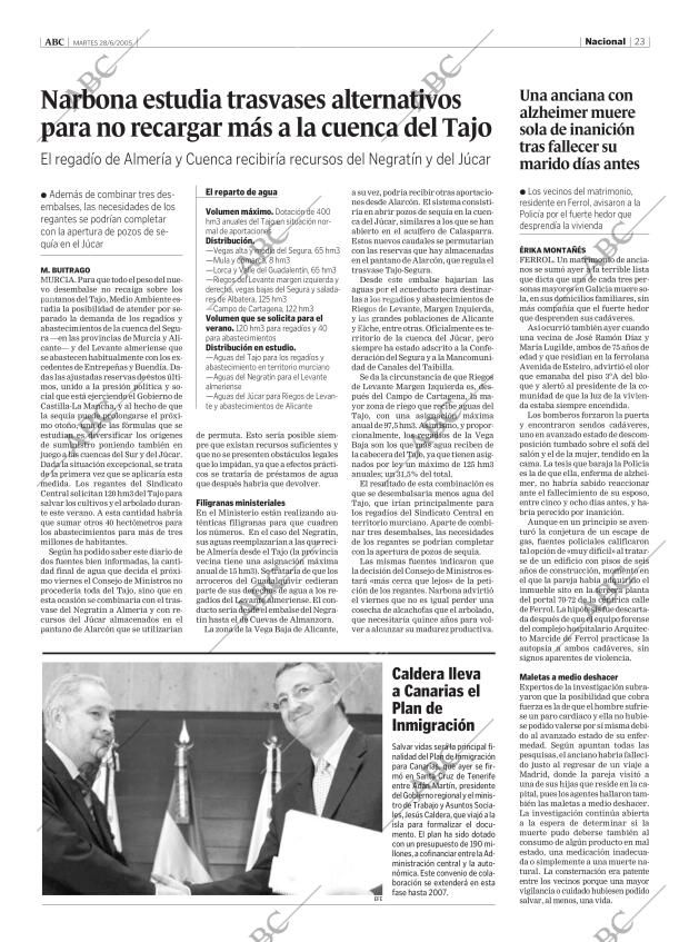 ABC MADRID 28-06-2005 página 23