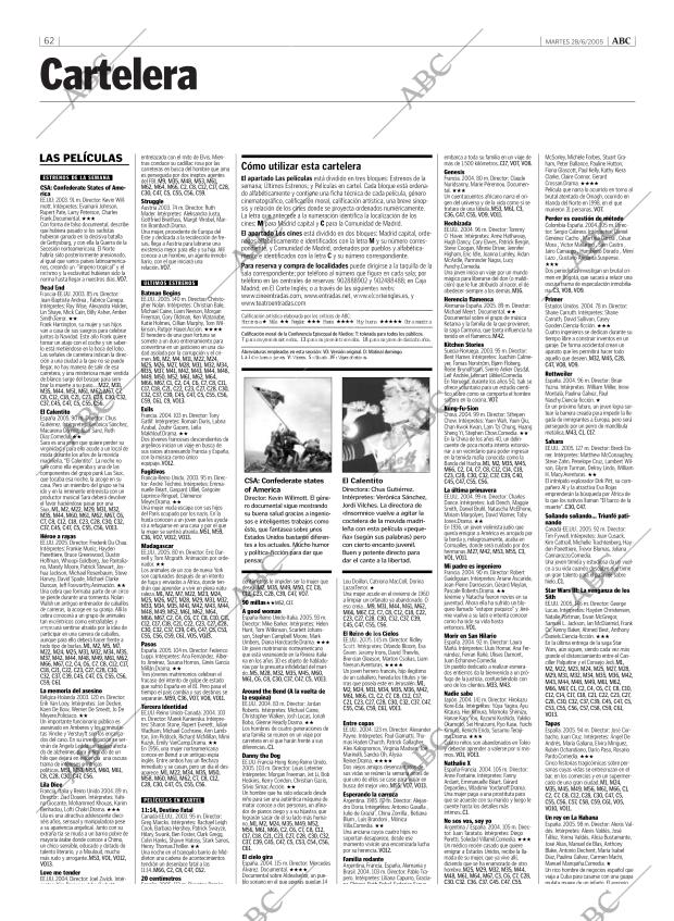 ABC MADRID 28-06-2005 página 62