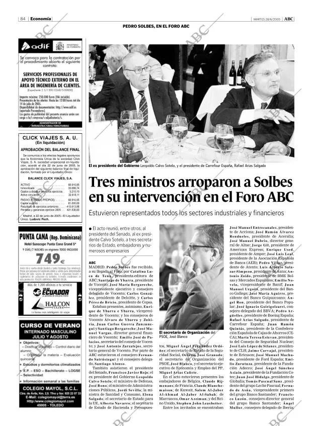 ABC MADRID 28-06-2005 página 84