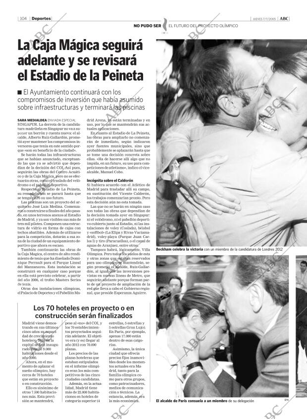ABC MADRID 07-07-2005 página 104