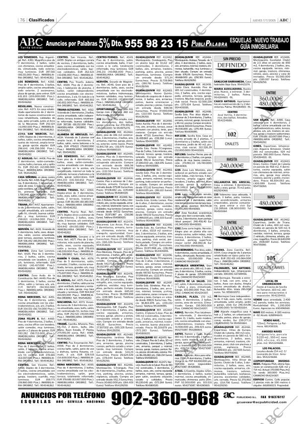 ABC SEVILLA 07-07-2005 página 76