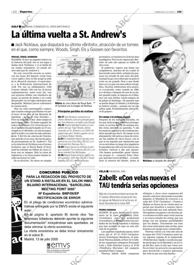 ABC MADRID 13-07-2005 página 102