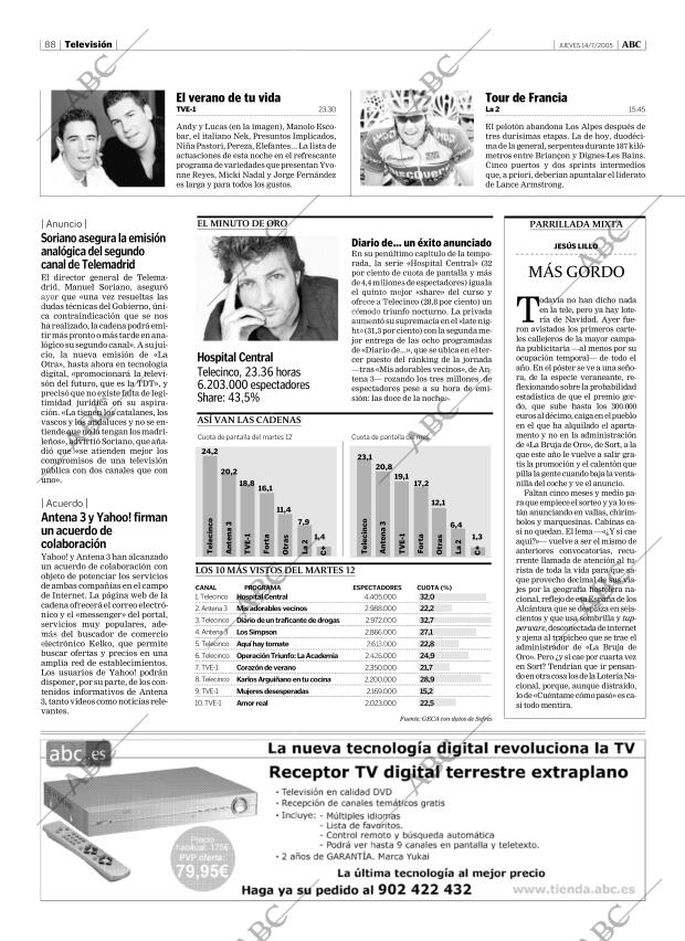ABC CORDOBA 14-07-2005 página 88