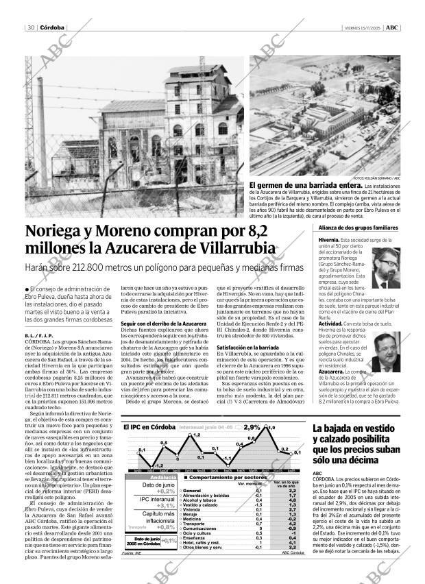 ABC CORDOBA 15-07-2005 página 30