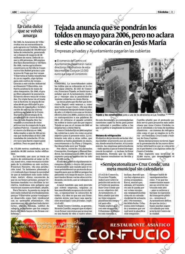 ABC CORDOBA 15-07-2005 página 31