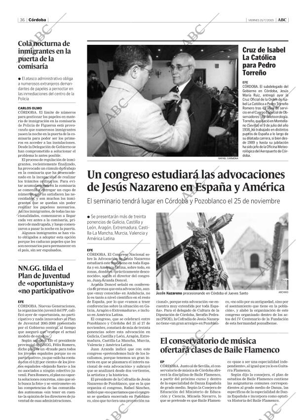 ABC CORDOBA 15-07-2005 página 36