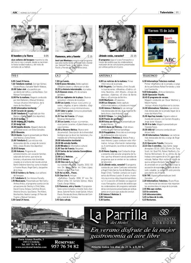 ABC CORDOBA 15-07-2005 página 95