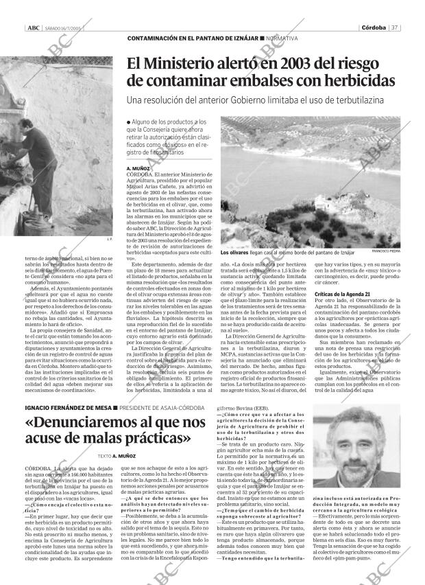 ABC CORDOBA 16-07-2005 página 37