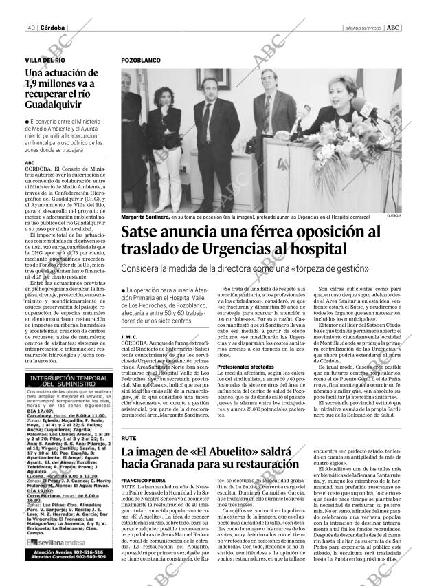 ABC CORDOBA 16-07-2005 página 40
