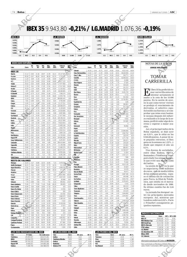 ABC CORDOBA 16-07-2005 página 74