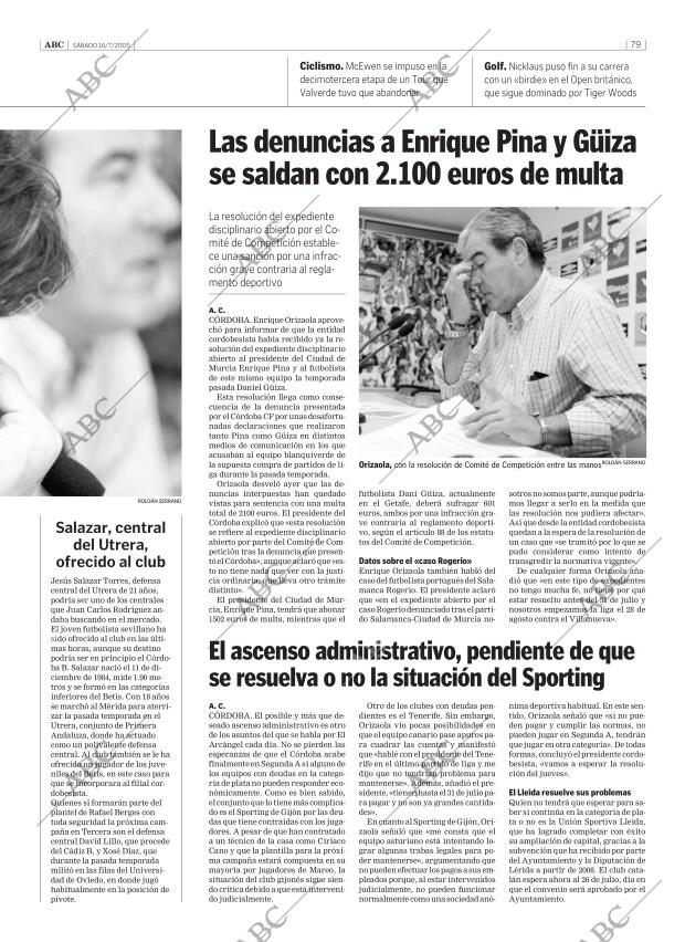 ABC CORDOBA 16-07-2005 página 79