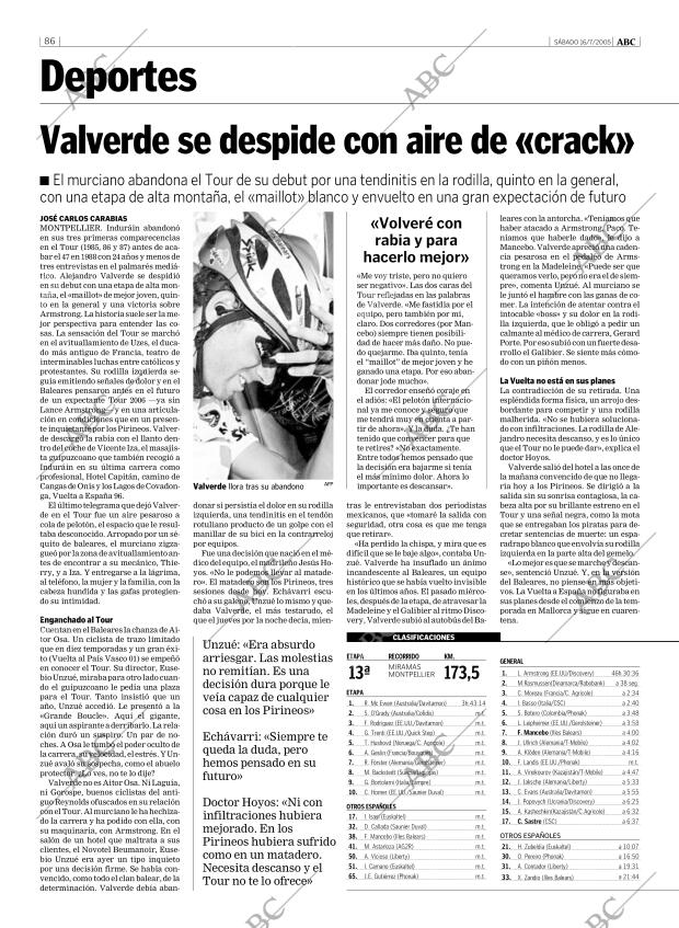 ABC MADRID 16-07-2005 página 86
