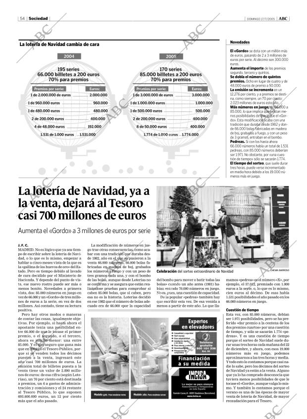 ABC MADRID 17-07-2005 página 54