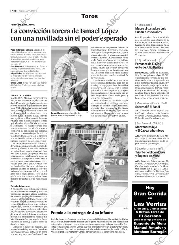 ABC MADRID 17-07-2005 página 77