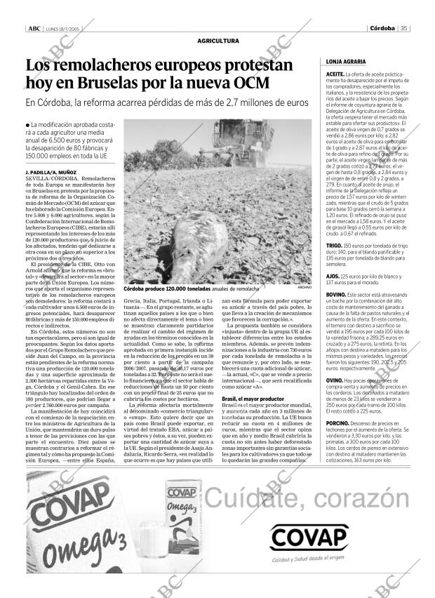 ABC CORDOBA 18-07-2005 página 35