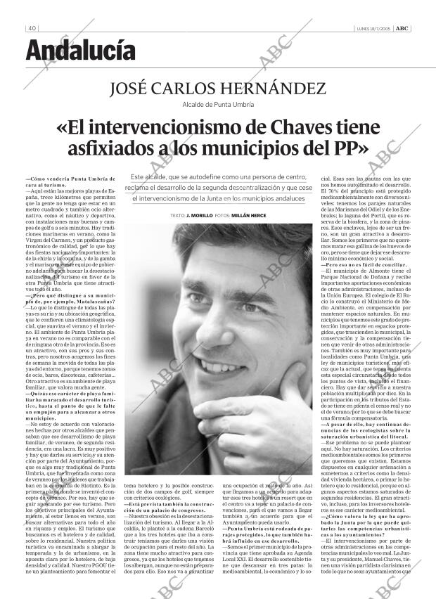 ABC CORDOBA 18-07-2005 página 40