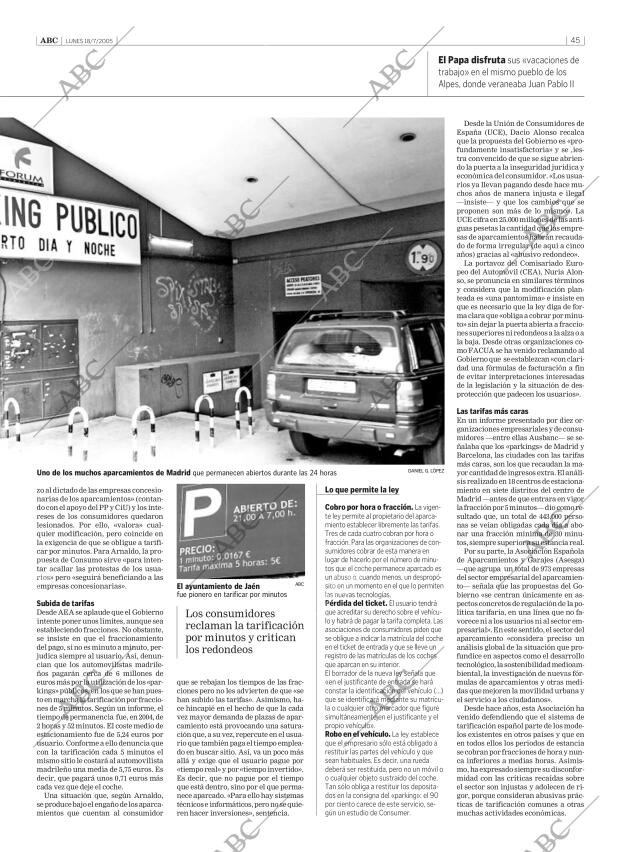 ABC CORDOBA 18-07-2005 página 45