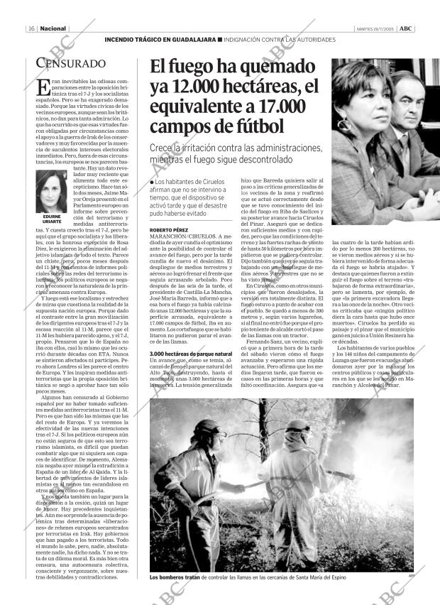 ABC CORDOBA 19-07-2005 página 16