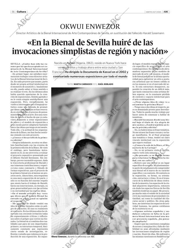 ABC CORDOBA 19-07-2005 página 56