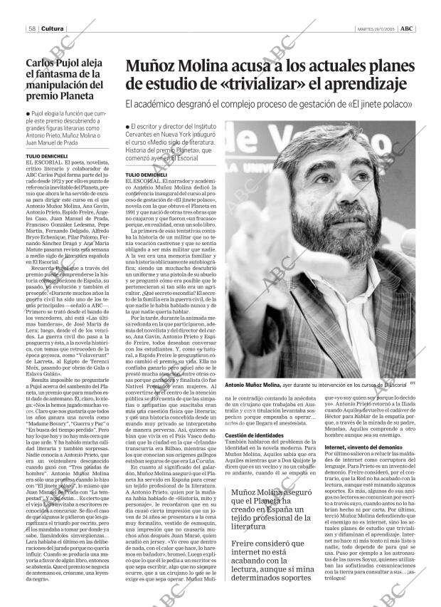 ABC CORDOBA 19-07-2005 página 58