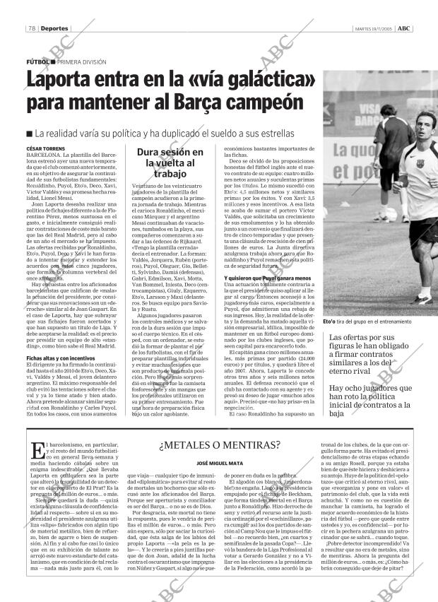 ABC CORDOBA 19-07-2005 página 78