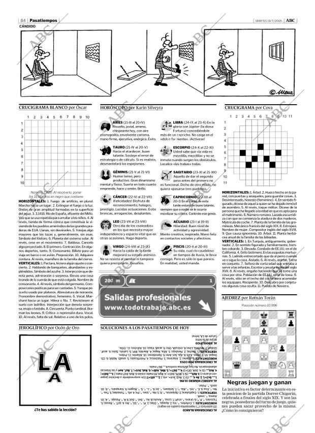 ABC CORDOBA 19-07-2005 página 84
