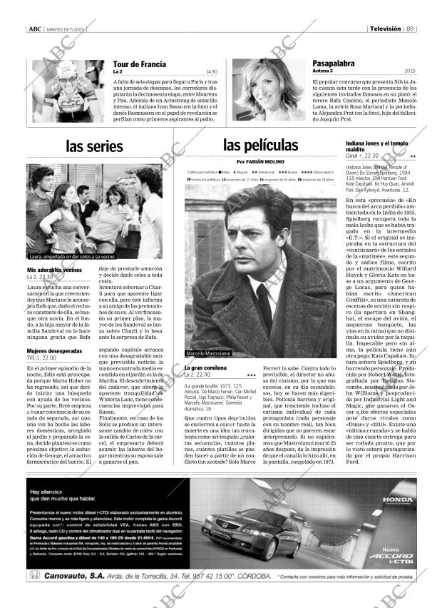 ABC CORDOBA 19-07-2005 página 89