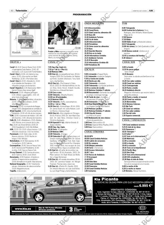 ABC CORDOBA 19-07-2005 página 90