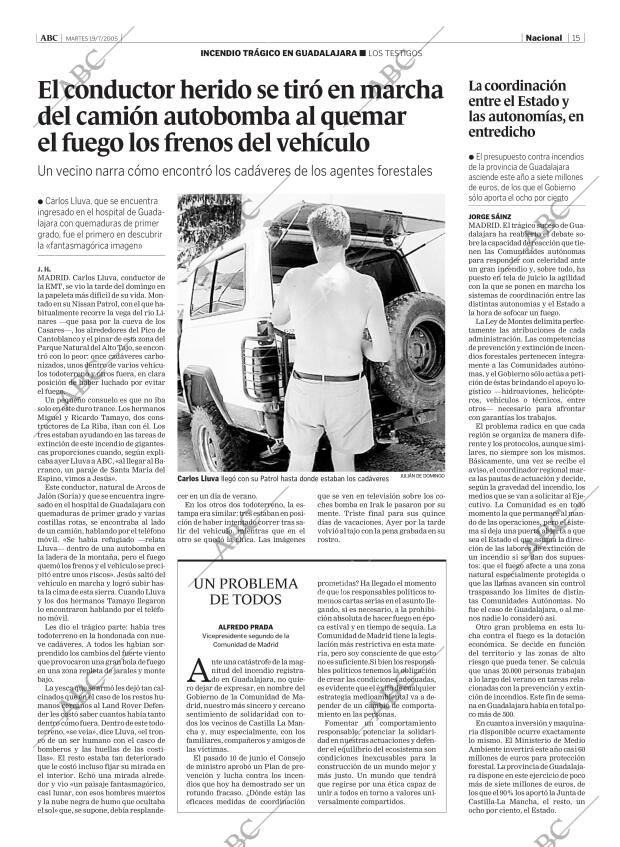 ABC MADRID 19-07-2005 página 15