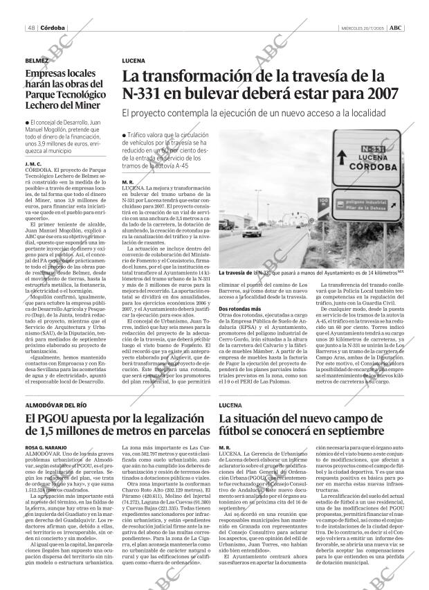 ABC CORDOBA 20-07-2005 página 48