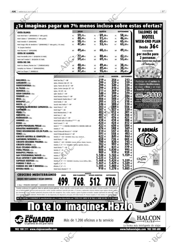 ABC CORDOBA 20-07-2005 página 87