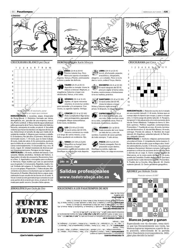 ABC CORDOBA 20-07-2005 página 90