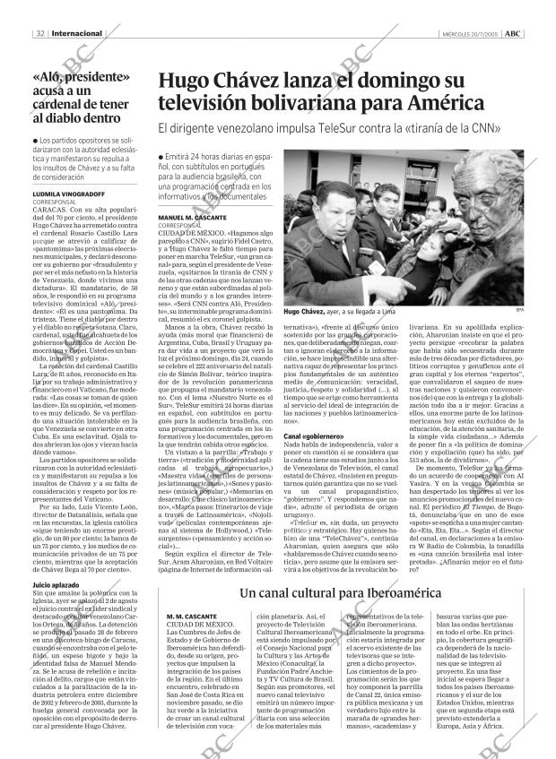 ABC MADRID 20-07-2005 página 32