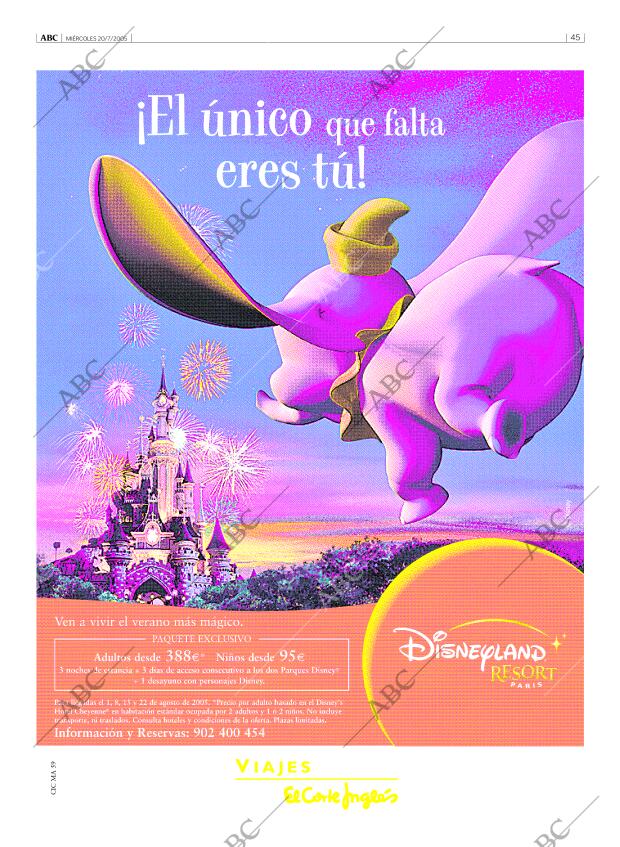 ABC MADRID 20-07-2005 página 45