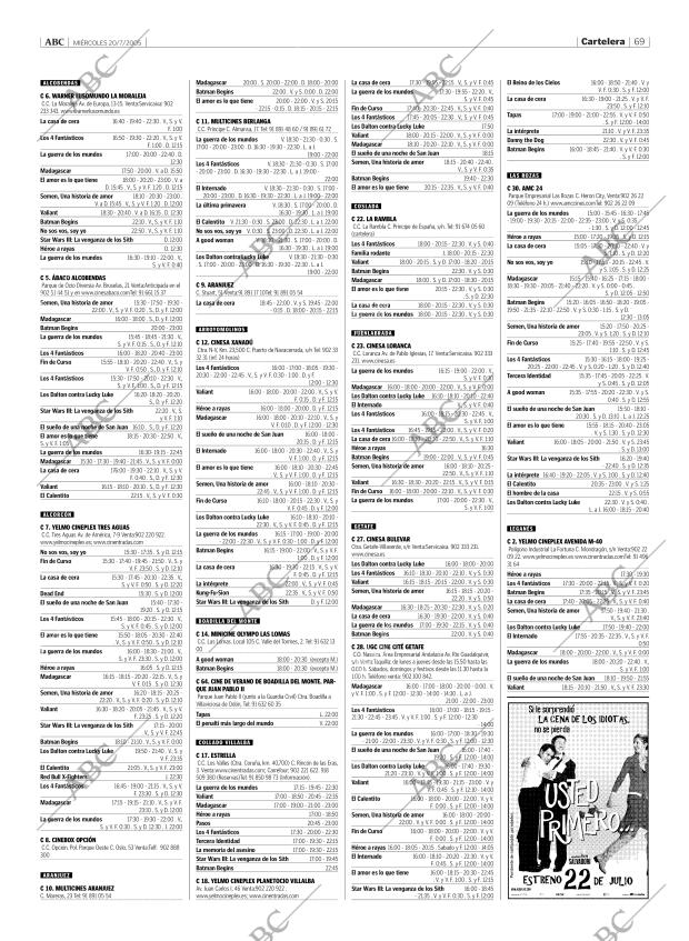 ABC MADRID 20-07-2005 página 69