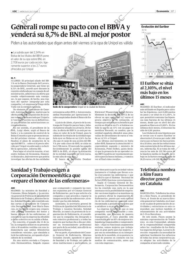 ABC MADRID 20-07-2005 página 87