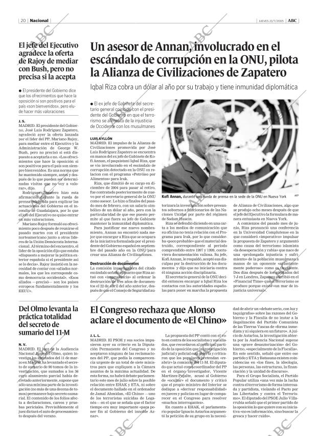 ABC CORDOBA 21-07-2005 página 20