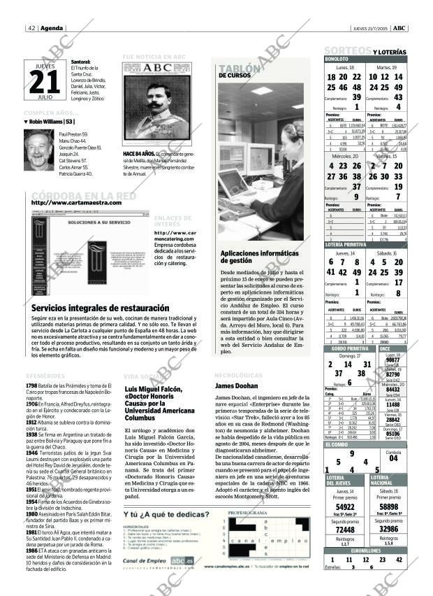 ABC CORDOBA 21-07-2005 página 42