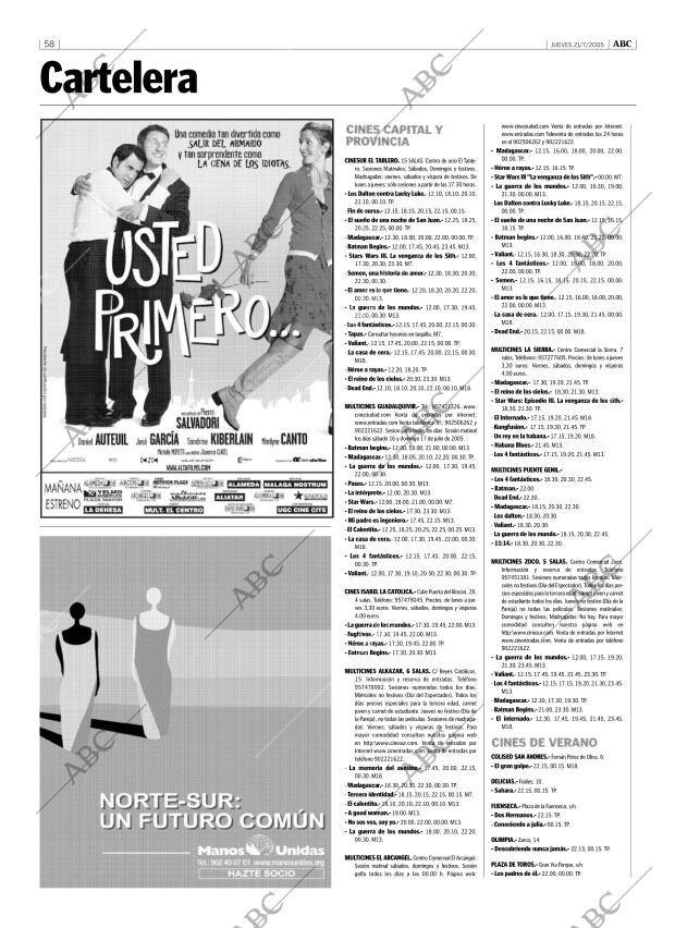 ABC CORDOBA 21-07-2005 página 58