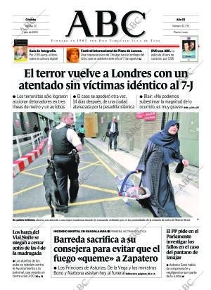 ABC CORDOBA 22-07-2005 página 1