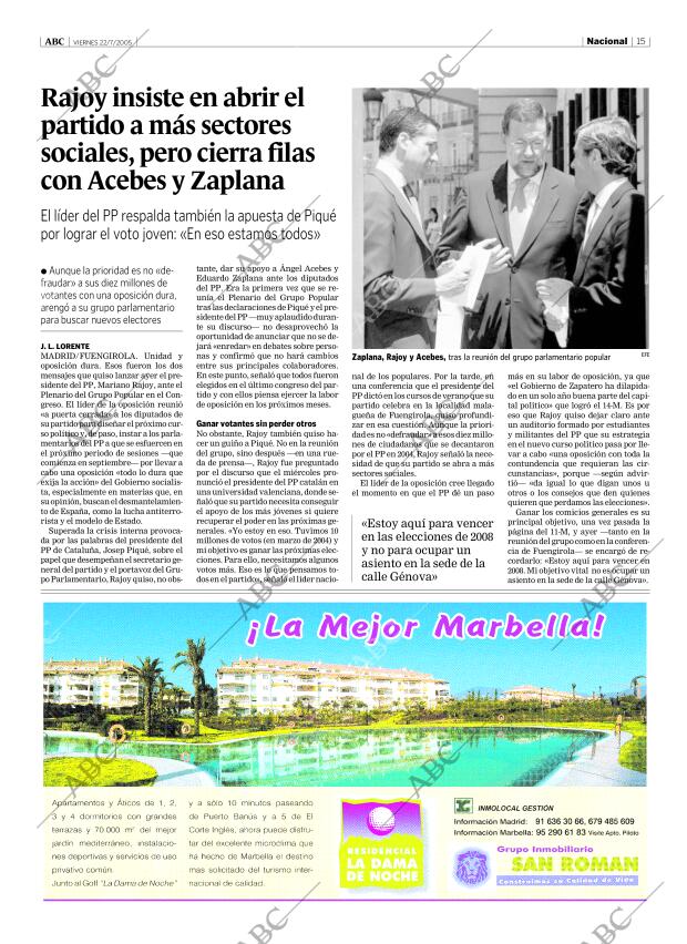 ABC CORDOBA 22-07-2005 página 15