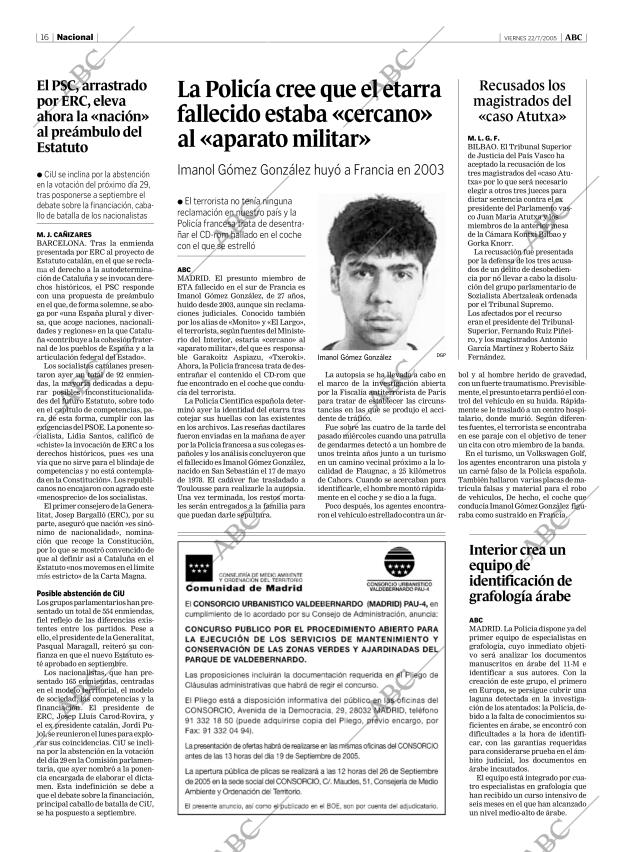 ABC CORDOBA 22-07-2005 página 16