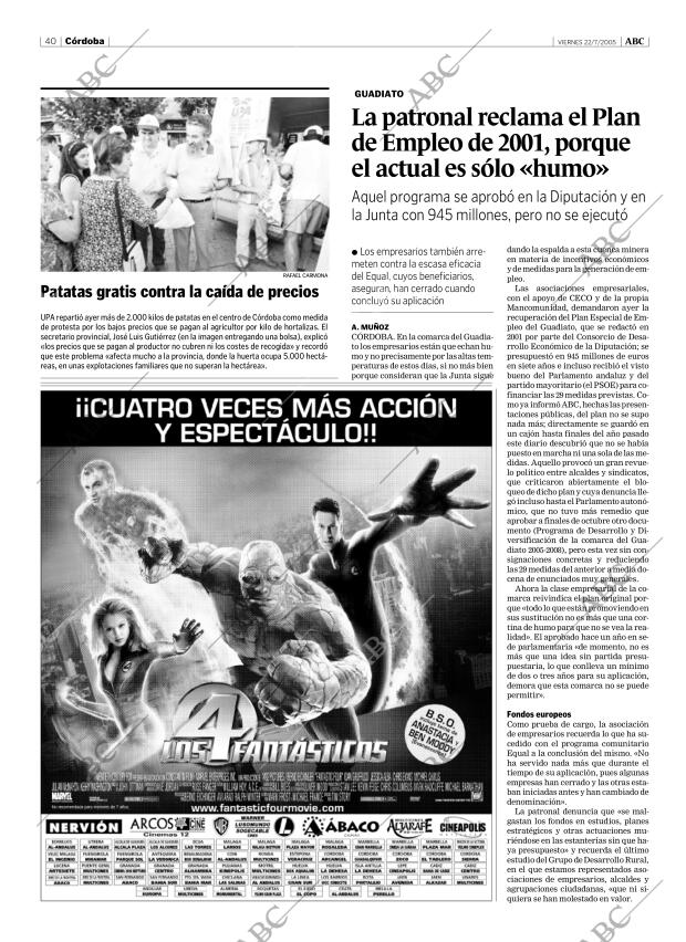 ABC CORDOBA 22-07-2005 página 40