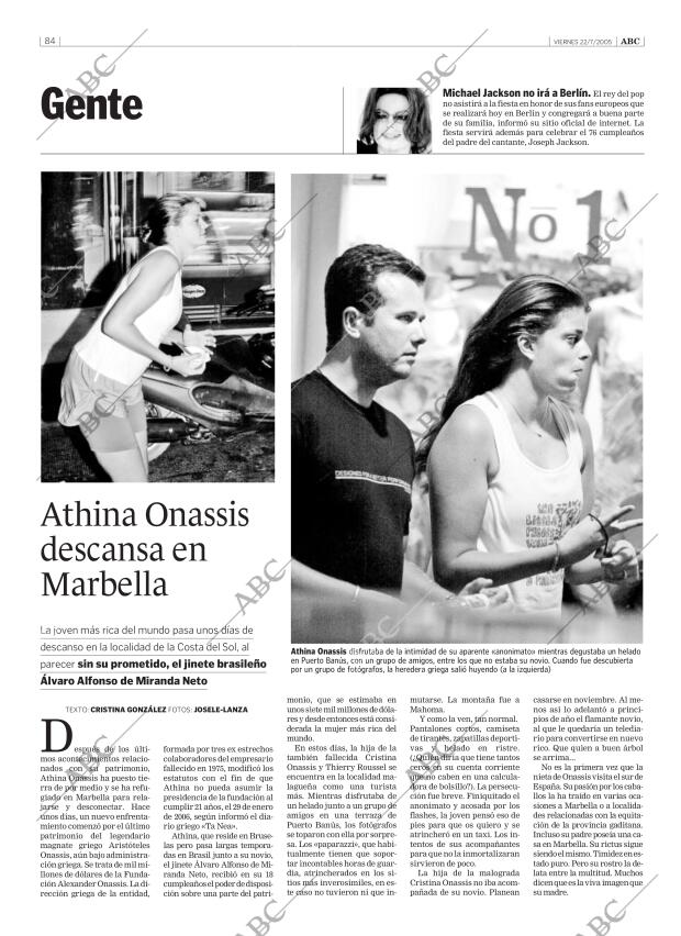 ABC CORDOBA 22-07-2005 página 84