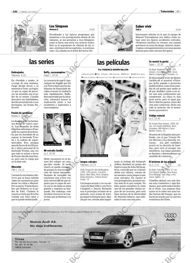 ABC CORDOBA 22-07-2005 página 89