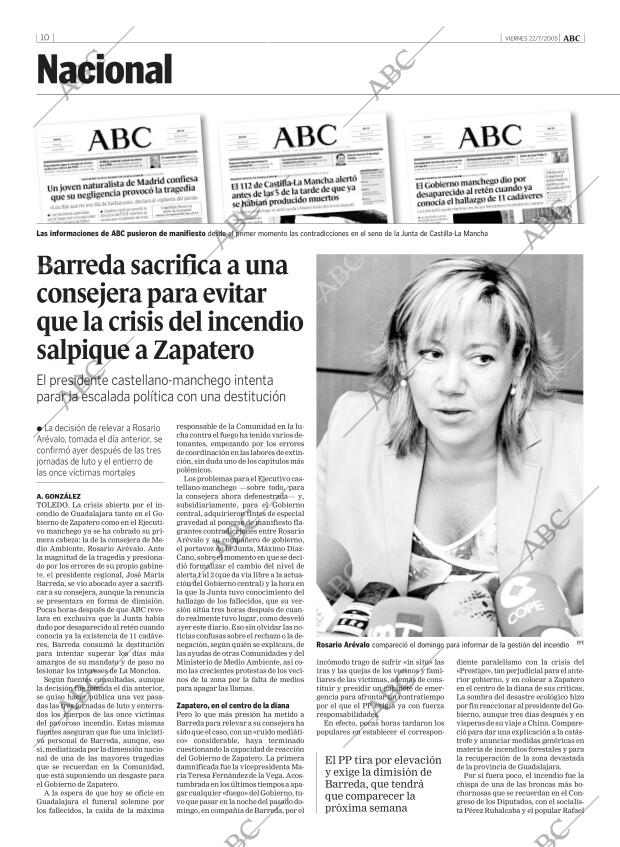 ABC MADRID 22-07-2005 página 10