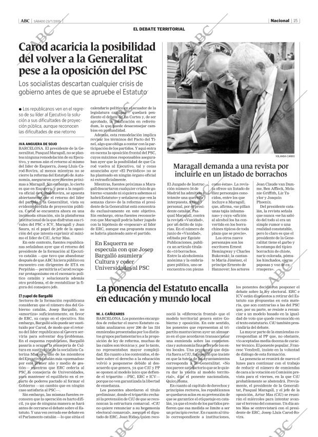 ABC CORDOBA 23-07-2005 página 15