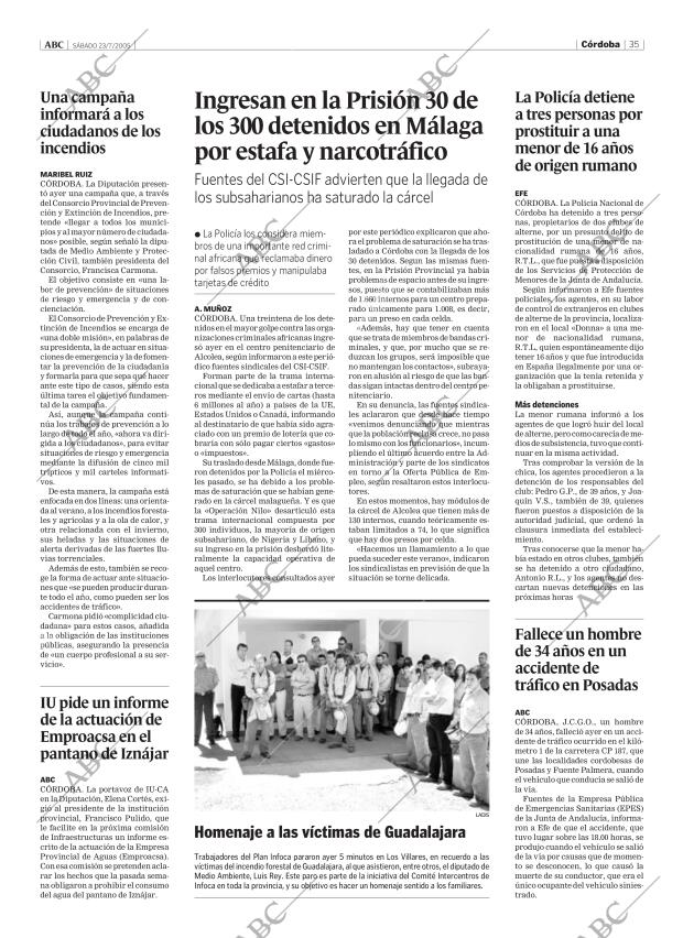 ABC CORDOBA 23-07-2005 página 35