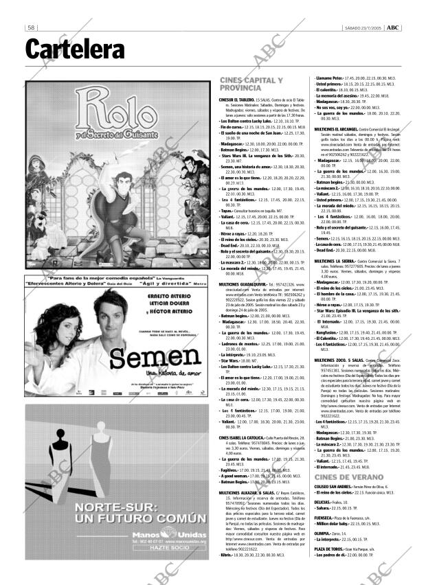 ABC CORDOBA 23-07-2005 página 58