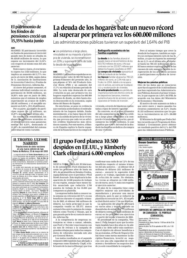 ABC CORDOBA 23-07-2005 página 65